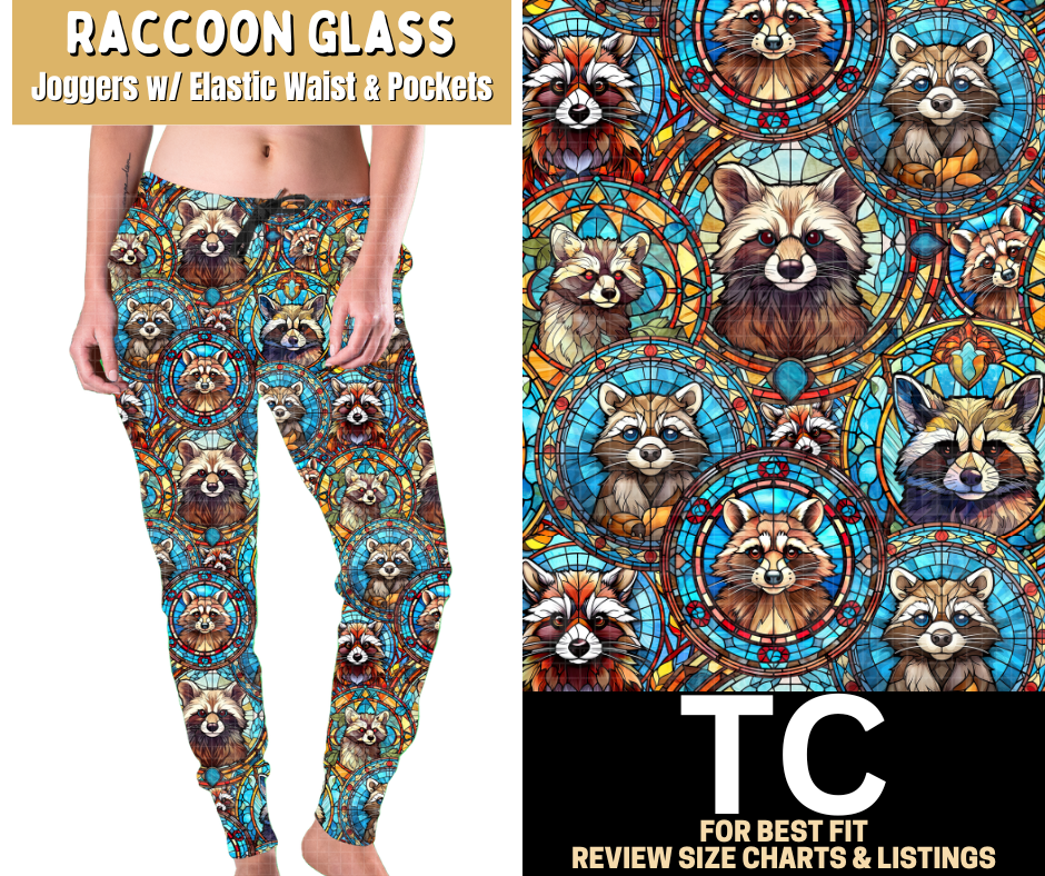 Raccoon Glass Joggers