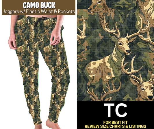 Camo Buck Joggers