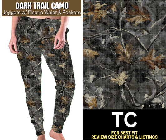 Dark Trail Camo Joggers