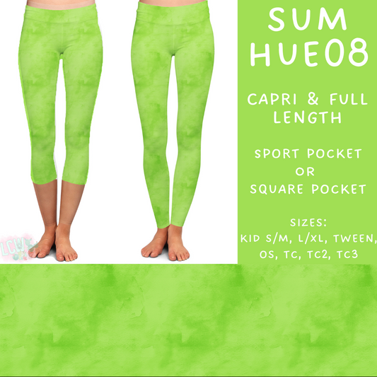 Ready To Ship - Sum Hues08 Capris - TC2