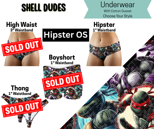 Shell Dudes Hipster Underwear