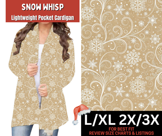 Snow Wisp Pocket Cardigan