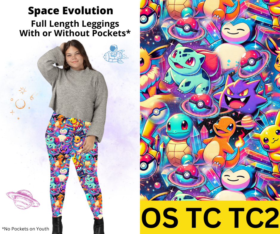 Space Evolution Full Length Leggings