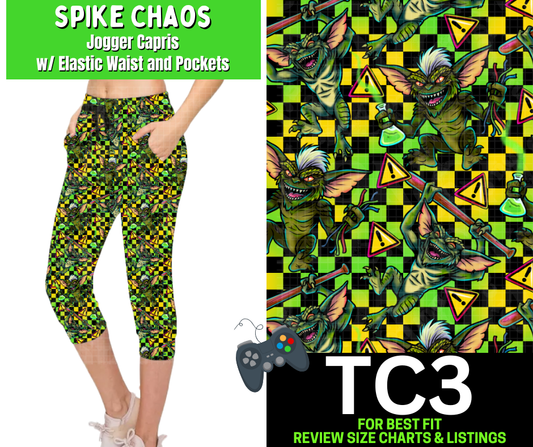 Spike Chaos Jogger Capri