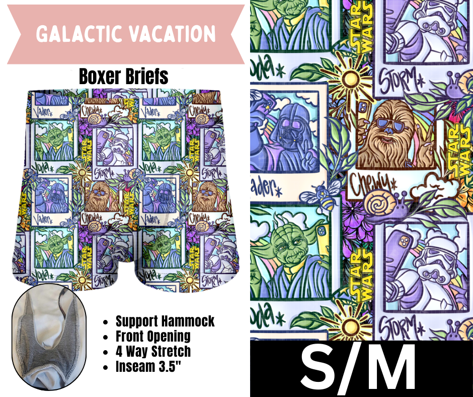 Galactic Vacation Boxer Briefs