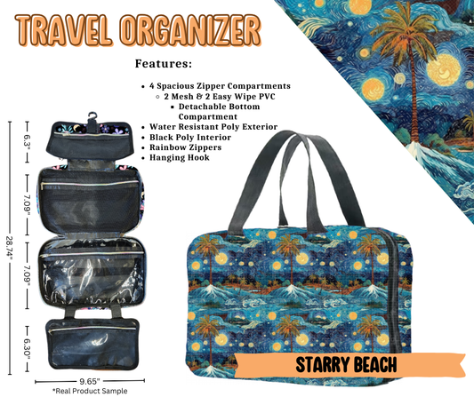 Starry Beach Travel Organizer