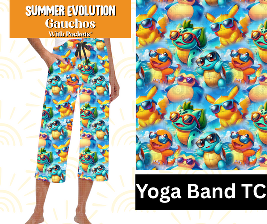 Summer Evolution Capri Gauchos