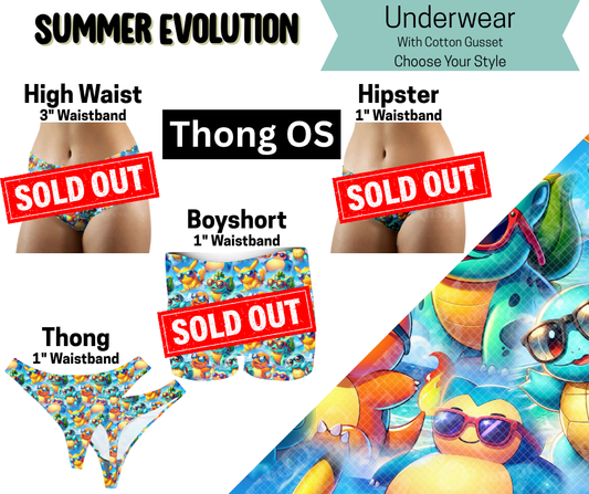 Summer Evolution Thong Underwear