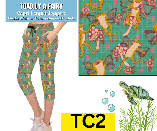 Toadily A Fairy Jogger Capri