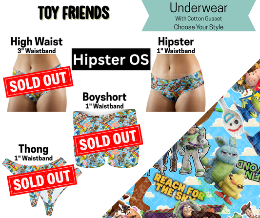 Toy Friends Hipster Underwear