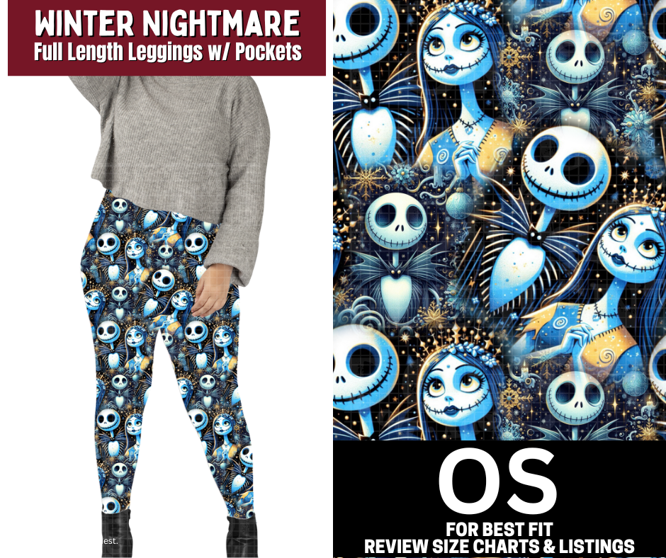 Winter Nightmare Fleece Leggings