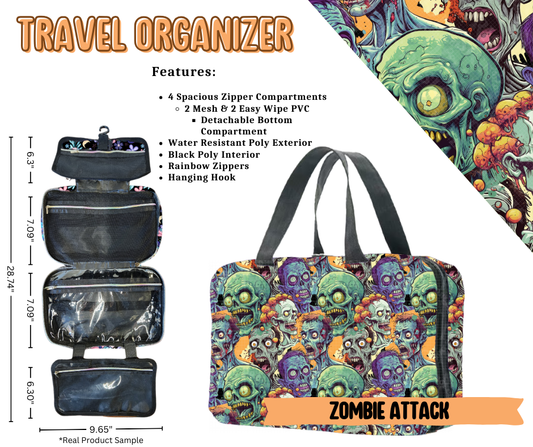 Zombie Attack Travel Organizer