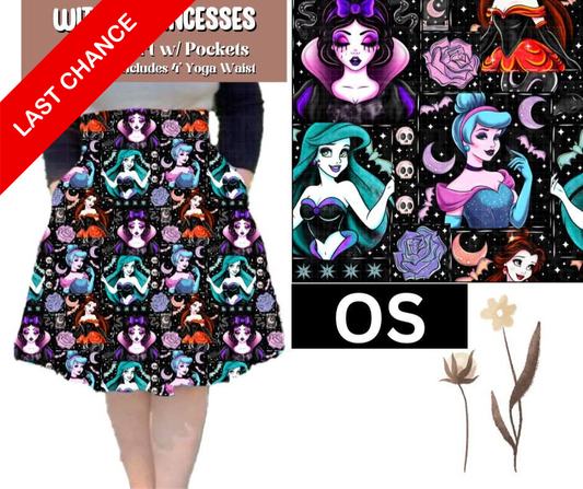 Witchy Princesses Swing Skirt