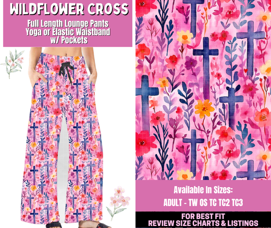 Preorder! Closes 1/12. ETA March. Wildflower Cross Full Length Lounge Pants