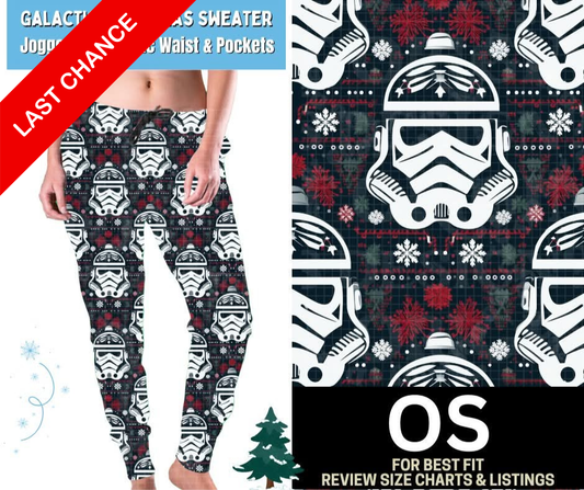 Galactic Christmas Sweater Joggers