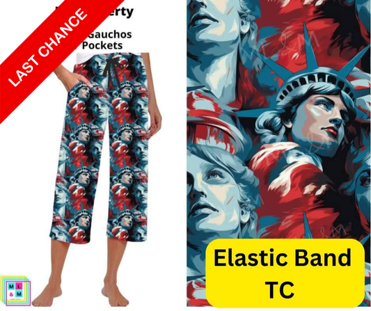 Lady Liberty Capri Gauchos