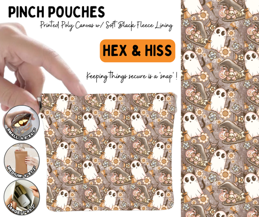 Preorder! Closes 6/17. ETA Sept. Hex & Hiss Pinch Pouches in 3 Sizes