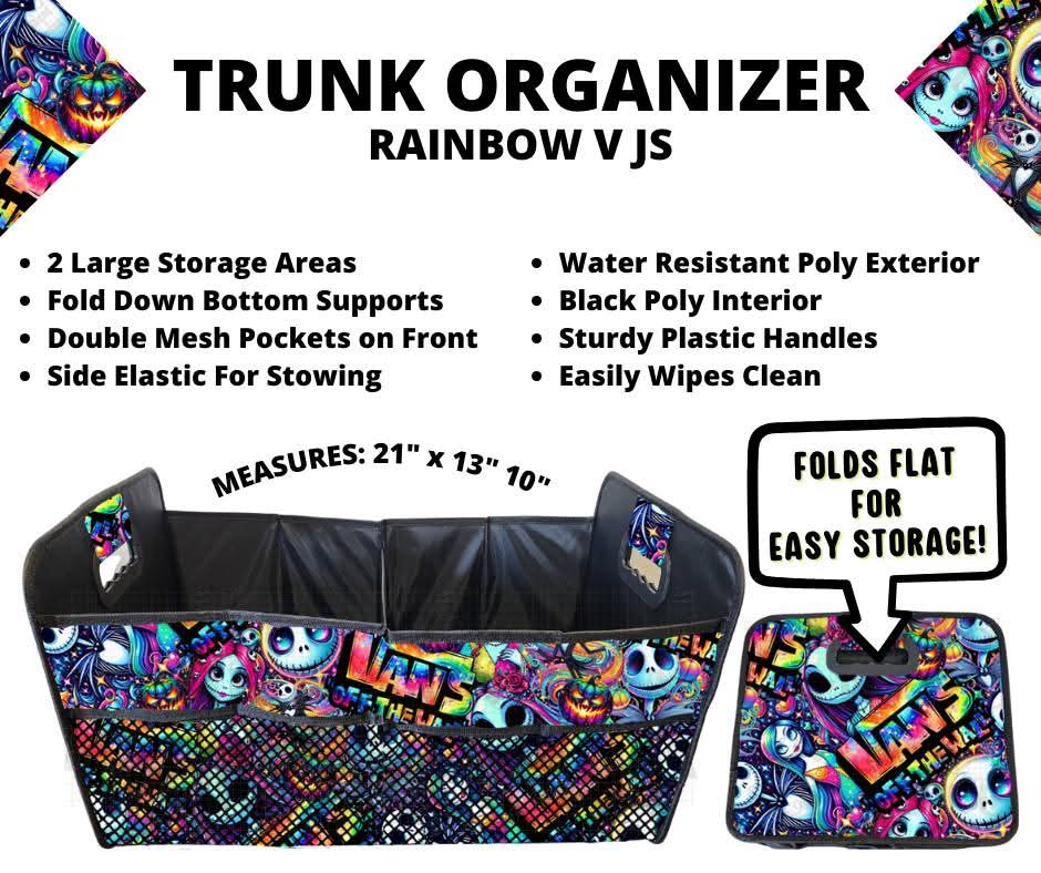 Rainbow V JS Trunk Organizer