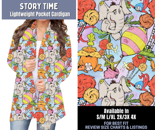 Preorder! Closes 1/8. ETA March. Story Time Pocket Cardigan