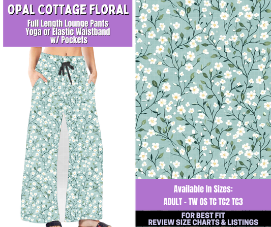 Preorder! Closes 1/5. ETA March. Opal Cottage Floral Full Length Lounge Pants