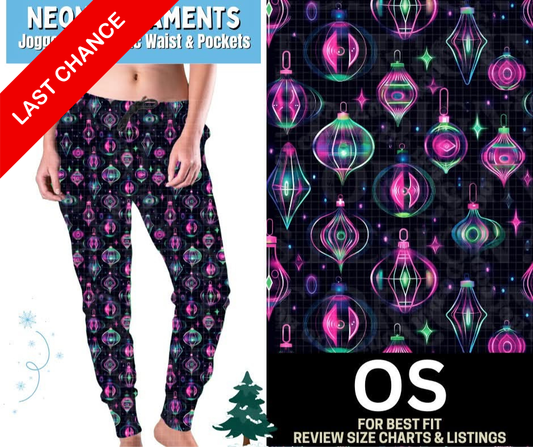 Neon Ornaments Joggers
