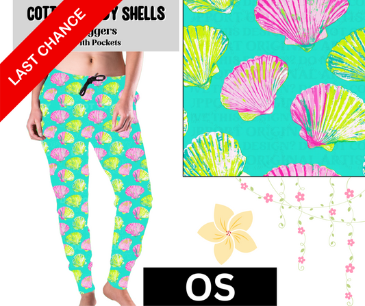Cotton Candy Shells Joggers