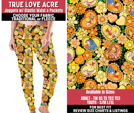 Preorder! Closes 11/13. ETA Jan. True Love Acre Joggers Choose Fleece or Traditional