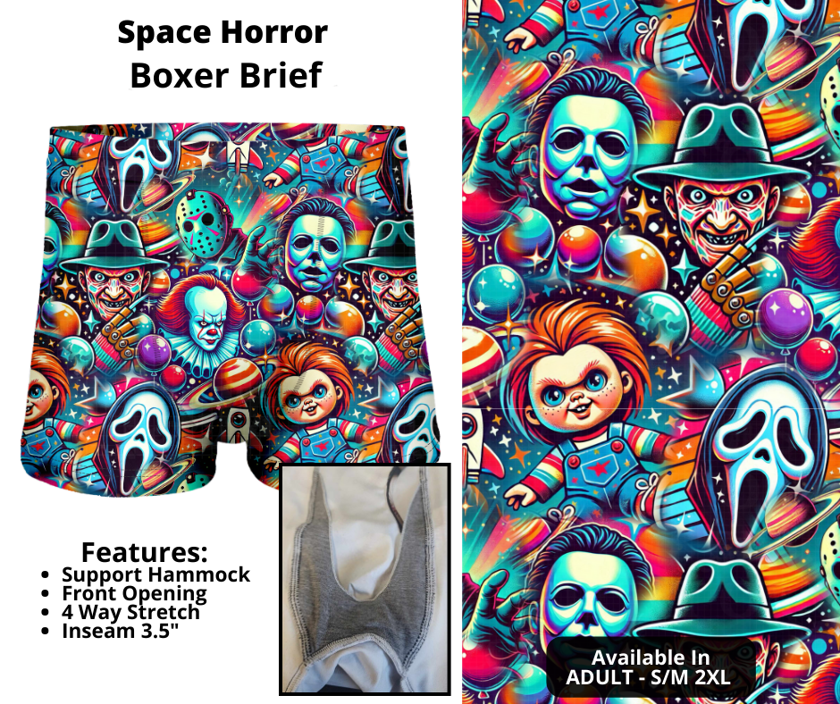Space Horror Boxer Briefs