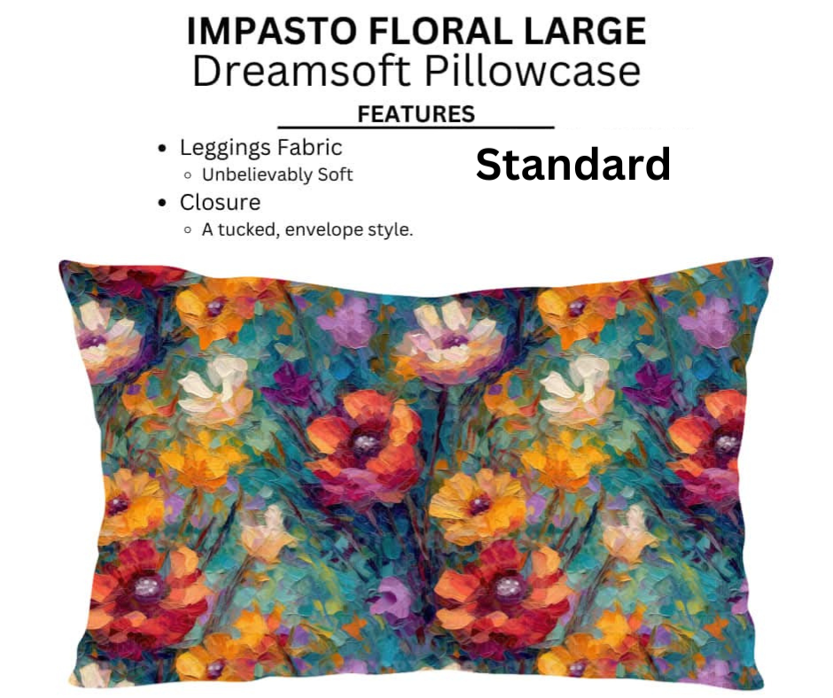 Impasto Floral Large Dreamsoft Pillowcases